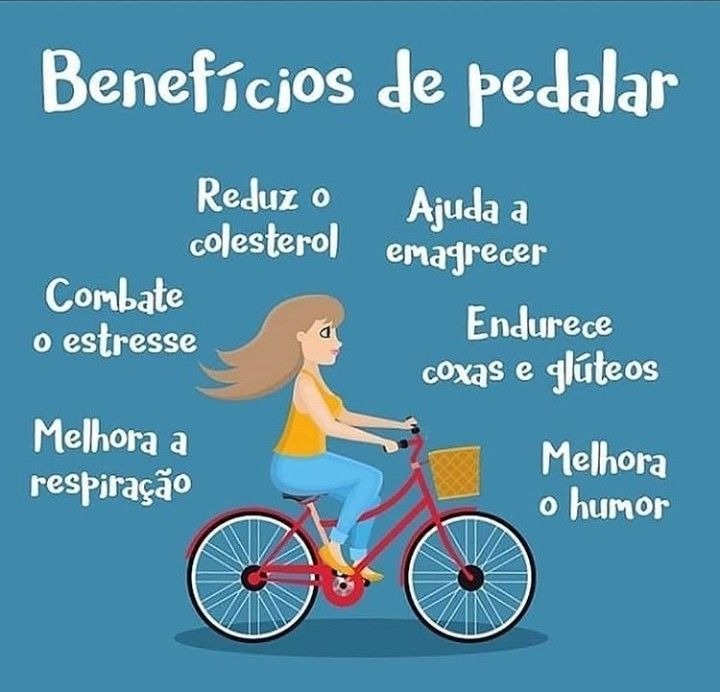 Benefícios de pedalar